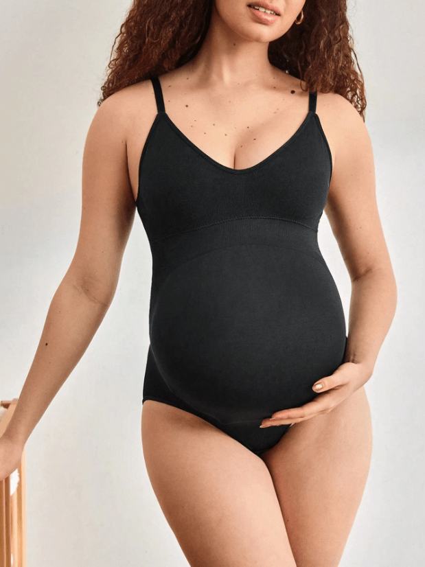 Women's Full Tummy Control Maternity Jumpsuit Shapewear - Sculpt Studio