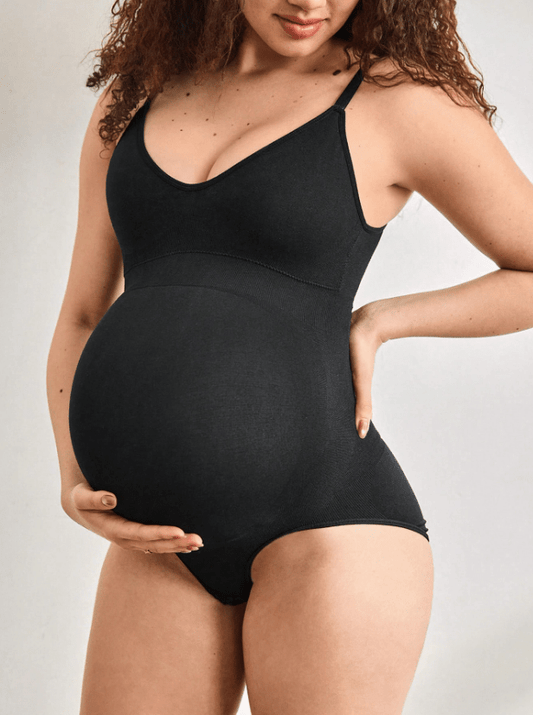 Women's Full Tummy Control Maternity Jumpsuit Shapewear - Sculpt Studio